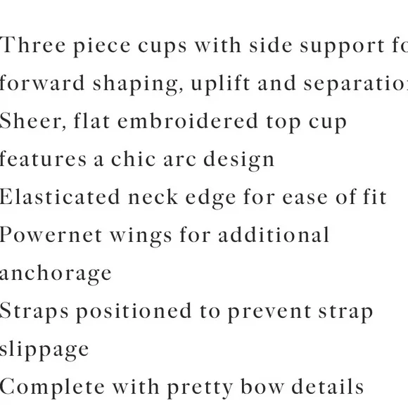 NWT Elomi Cate bra 4030 color plum size 34k - Picture 5 of 8